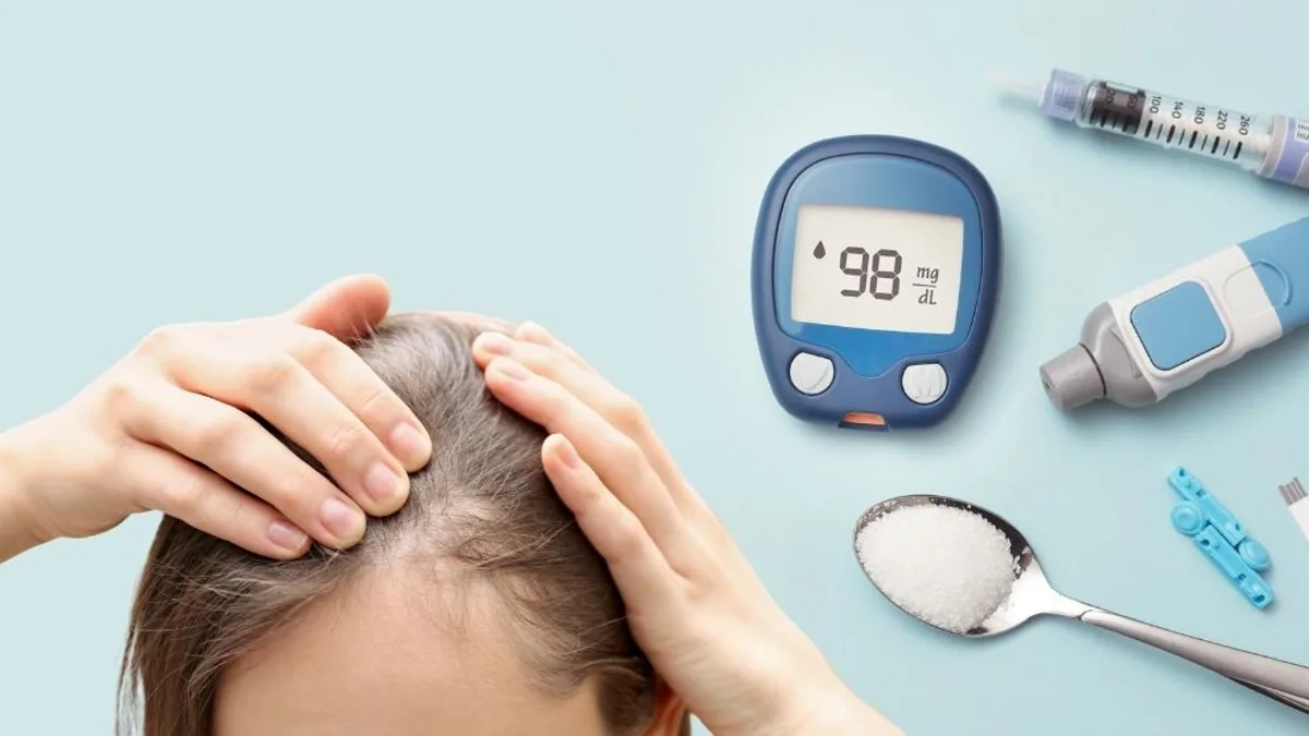 Diabetes Cause Hair Thinning