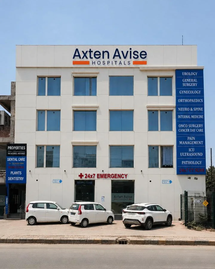 Axten Avise Hospitals building in Gurugram, Haryana